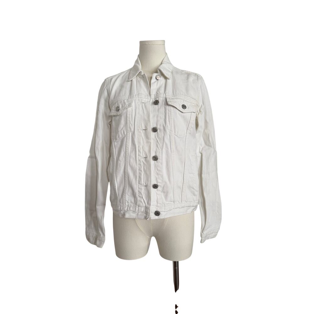Gap Denim Gap for Good White Denim Jean Jacket - Small/Med